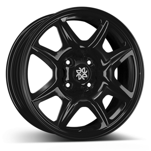 ERION 04 black 6.5x16 4x100 ET43