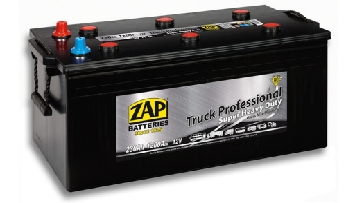 ZAP Truck Professional SHD 230Ah 12V 1200A 518x274x243