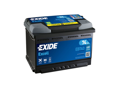 EXIDE Excell 12V 74Ah 680A 278x175x190