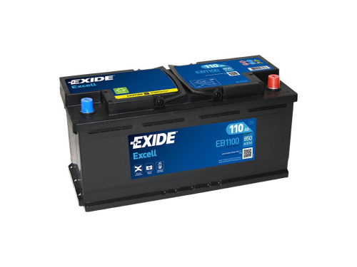 EXIDE Excell 12V 110Ah 850A 392x175x190