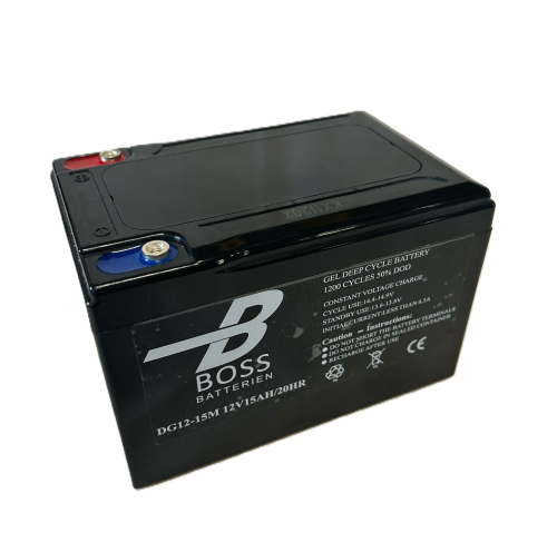 BOSS Deep Cycle GEL 12V 15Ah 152x99x96/102 M5 1200 cyklů