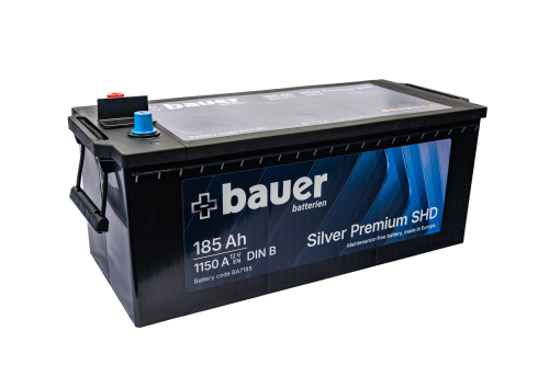BAUER SILVER Premium SHD 185Ah 12V 1150A 513x223x195/223