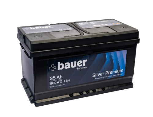 BAUER SILVER Premium 85Ah 12V 800A 315x175x175
