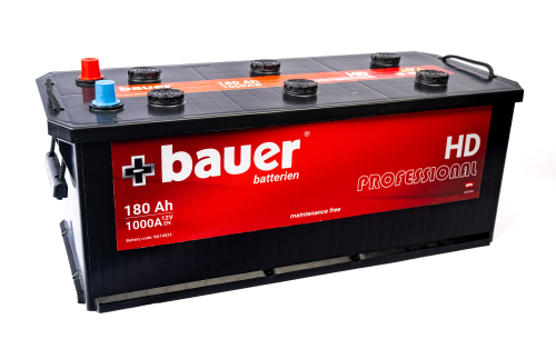 BAUER Professional HD 180Ah 12V 1000A spodní uchycení 514x223x195
