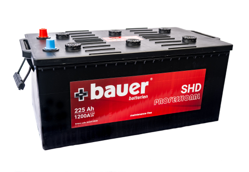 BAUER Professional SHD 225Ah 12V 1200A 517x273x212/240