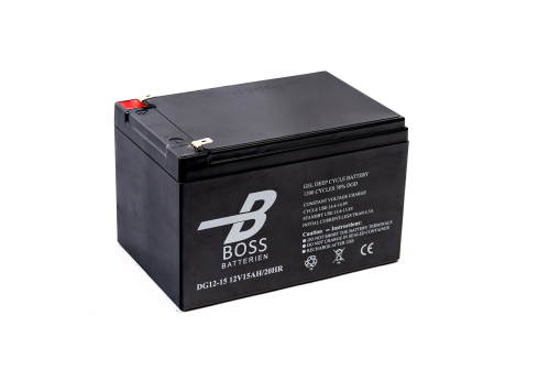 BOSS Deep Cycle GEL 12V 15Ah 152x99x96/102 F2 1200 cyklů