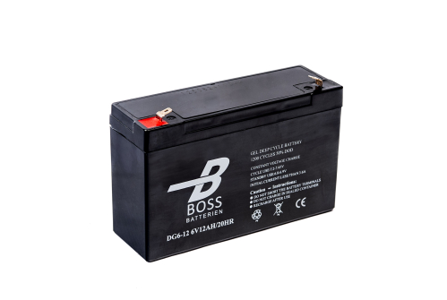 BOSS Deep Cycle GEL 6V 12Ah 151x50x94/100 F1 1200 cyklů