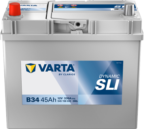 VARTA Blue dynamic Asia 45Ah 12V 330A 238x129x227 LEVÁ