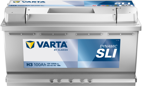 VARTA Dynamic SLI 100Ah 12V 830A 353x175x190
