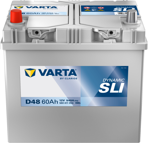 VARTA Dynamic SLI Asia 60Ah 12V 540A 232x173x225 LEVÁ
