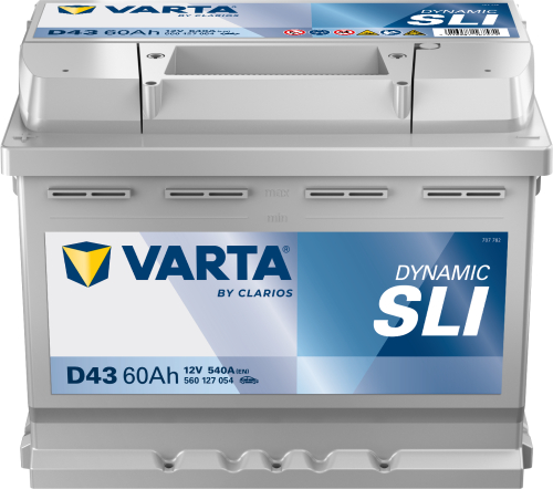 VARTA Dynamic SLI 60Ah 12V 540A 242x175x190 LEVÁ