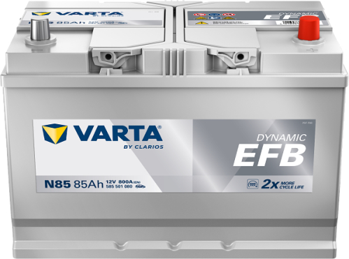 VARTA Blue dynamic EFB START-STOP 85Ah 12V 306x173x225 800A