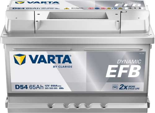 VARTA Blue dynamic EFB START-STOP 65Ah 12V 278x175x175 650A D54