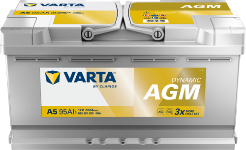 VARTA Dynamic AGM START-STOP 95Ah 12V 850A 353x175x190 A5