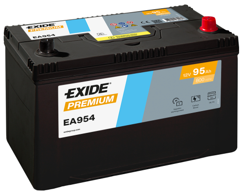 EXIDE Premium CARBON 12V 95Ah 800A 306x173x222
