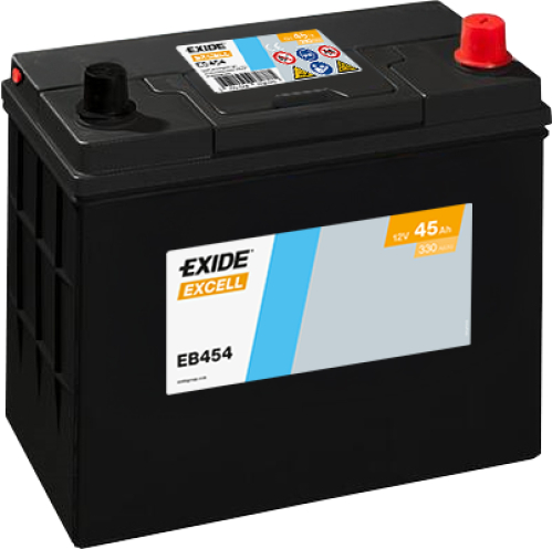 EXIDE Excell 12V 45Ah 330A 237x127x227