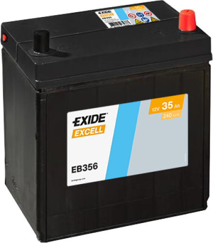 EXIDE Excell 12V 35Ah 240A 187x127x220