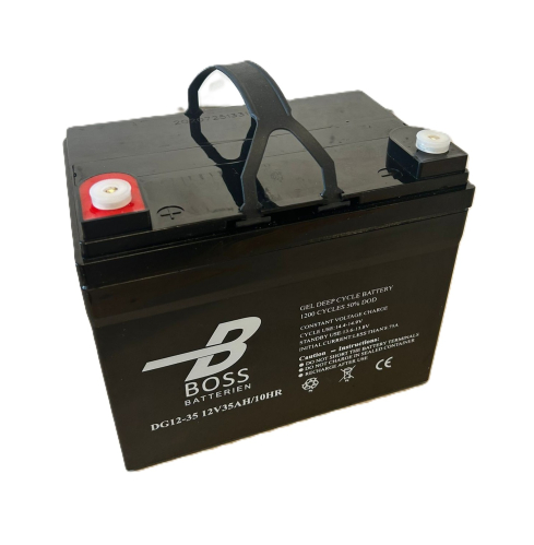 BOSS Deep Cycle GEL 12V 35Ah 196x130x156/167 M6 1200 cyklů