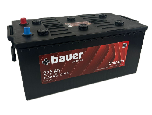 BAUER Professional HD 225Ah 12V 1200A 517x273x212/240