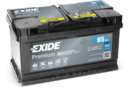 EXIDE Premium CARBON 12V 85Ah 800A 315x175x175