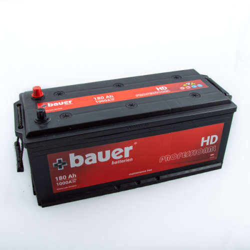 BAUER Professional HD 180Ah 12V 1000A spodní uchycení 514x223x195