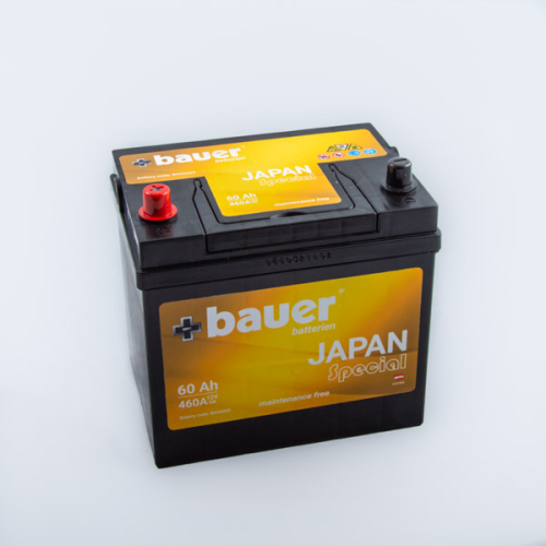 BAUER Japan (Asia) 60Ah 12V 460A 230x170x203/226 levá