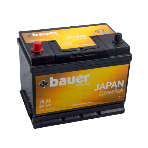 BAUER Asia 80Ah 12V 660A 261x175x225 levá