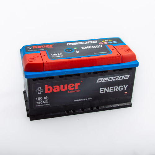 BAUER Energy 100Ah 12V 720A 354x175x190