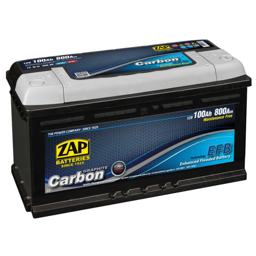 ZAP Carbon EFB 100Ah 12V 800A 352x175x190