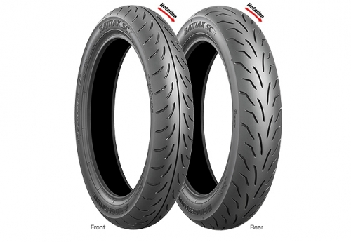 BRIDGESTONE BATTLAX SC1F 80/90 R14 40P