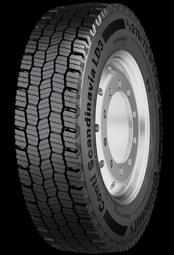 CONTINENTAL CONTI HYBRID LD3 215/75 R17.5 126/124M