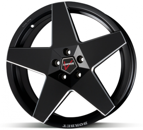 Borbet A FullBlack 7,5x17 4x108 ET15