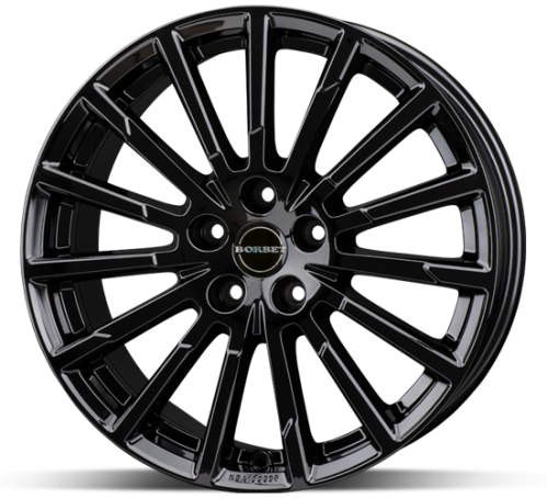Borbet BX15 FullBlack 8x19 5x114 ET43
