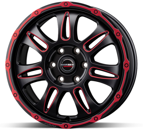 Borbet CW8 Red Polished 8x18 5x120 ET52