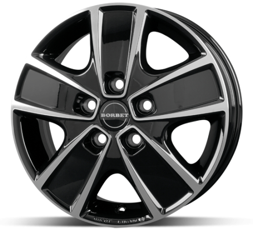 Borbet CWG Black 6x16 5x130 ET68