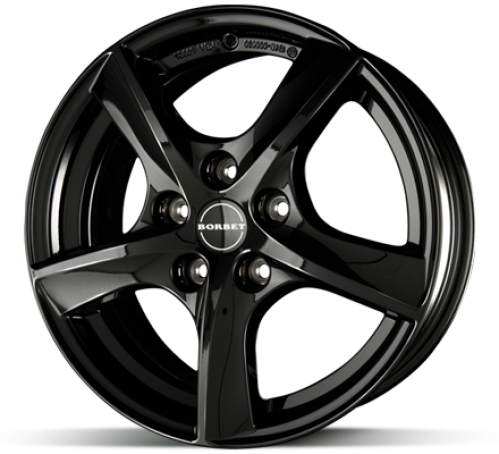 Borbet TL Black 6,5x16 5x112 ET50