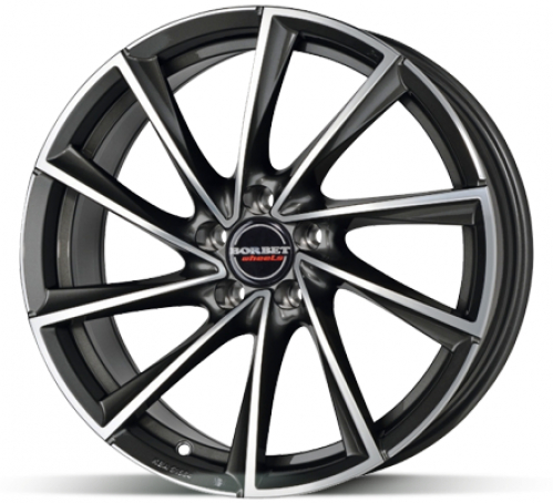 Borbet VTX Graphite 8,5x19 5x114 ET45