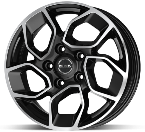 MAK Express Black 7x17 5x108 ET46