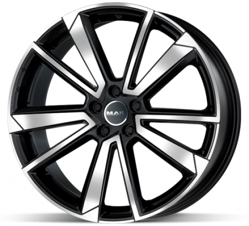 MAK Fivestar Black 8,5x20 5x108 ET49