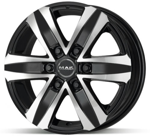 MAK Stone 6 Black 8x18 6x114 ET30