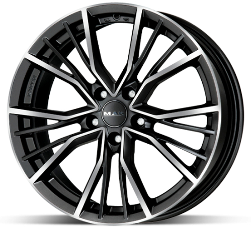 MAK Union Black 7,5x17 5x100 ET46