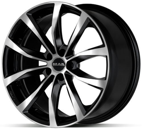 MAK Wolf Black 7x17 5x114 ET51
