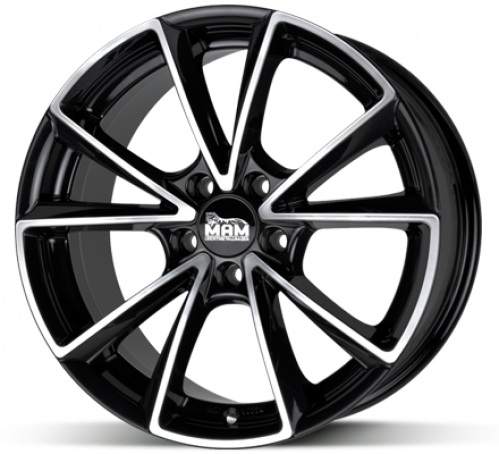 MAM A5 Black 8x19 5x112 ET45