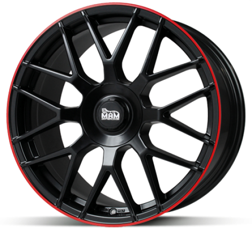 MAM GT1 MBLR 8x18 5x100+5x112 ET45