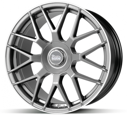 MAM GT1 Silver 8x18 5x100+5x112 ET30