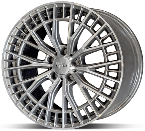 MAM GT2 Silver 8,5x19 5x114 ET45