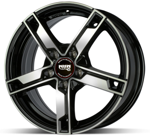 MAM W4 Black 7x17 4x100 ET35