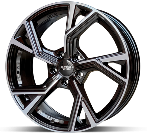 PLATIN P100 Black 8,5x20 5x112 ET45