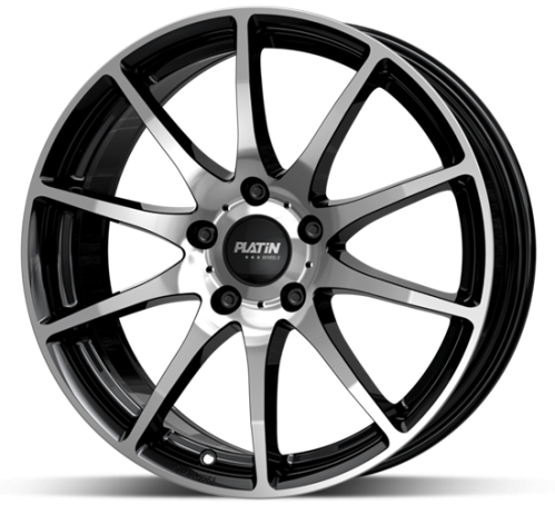 PLATIN P113 Black 8x19 5x112 ET35