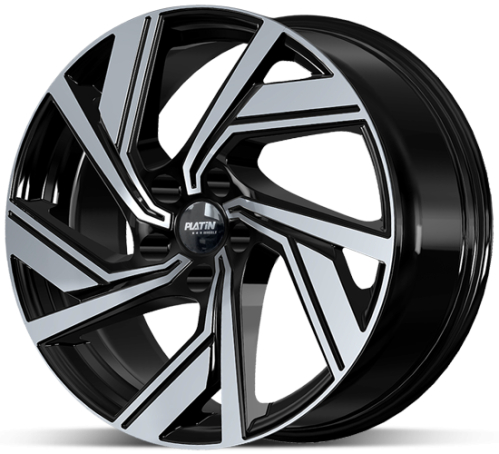 PLATIN P114 Black 9,5x19 5x114 ET45